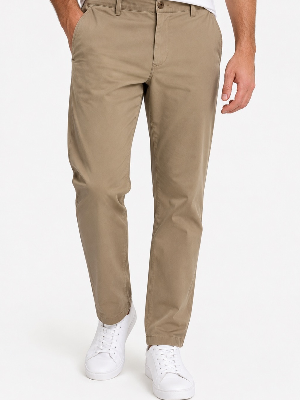 Men's Classic Chino Pants in Khaki